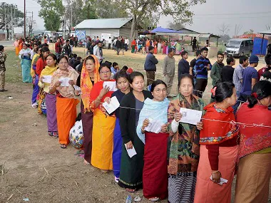 मणिपुर चुनाव के पहले चरण का मतदान शुरू;  एन लोकेश सिंह, एन बीरेन सिंह उम्मीदवारों में